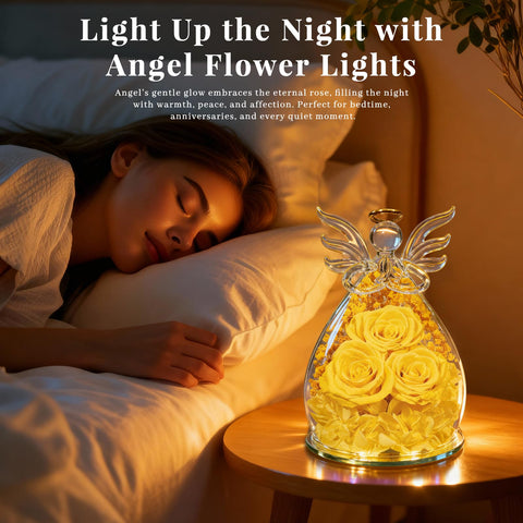 Beferr crystal glass cover protects the rose while showcasing craftsmanship.