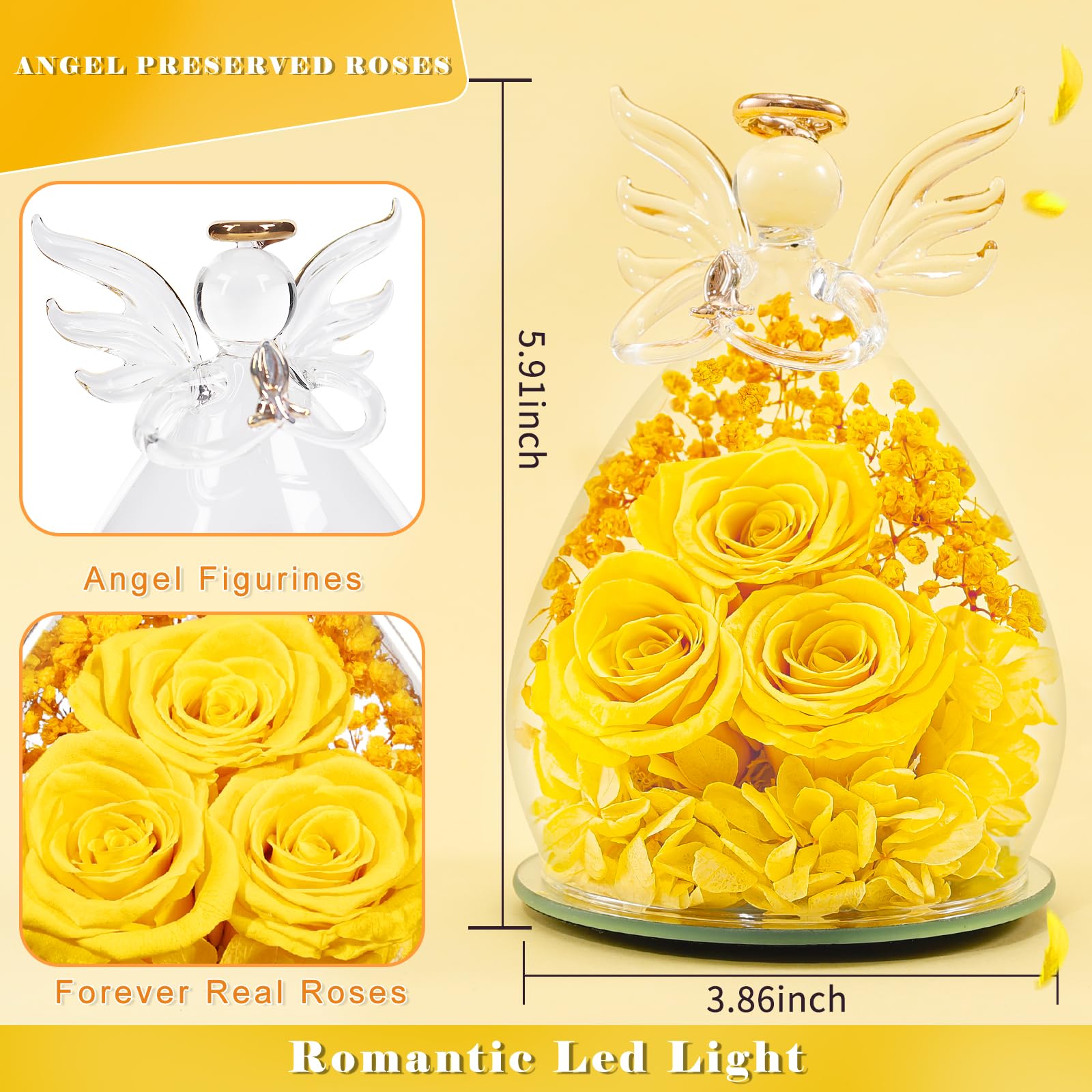 Beferr handcrafted angel figurine serves as a heartfelt gift for loved ones.