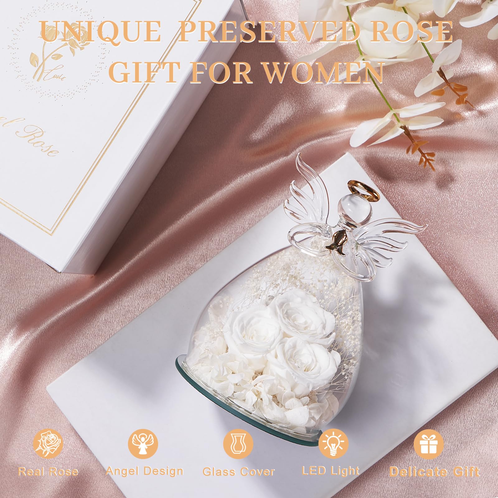 Beferr Mother's Day Gift Rose, perfect for mom or grandma.