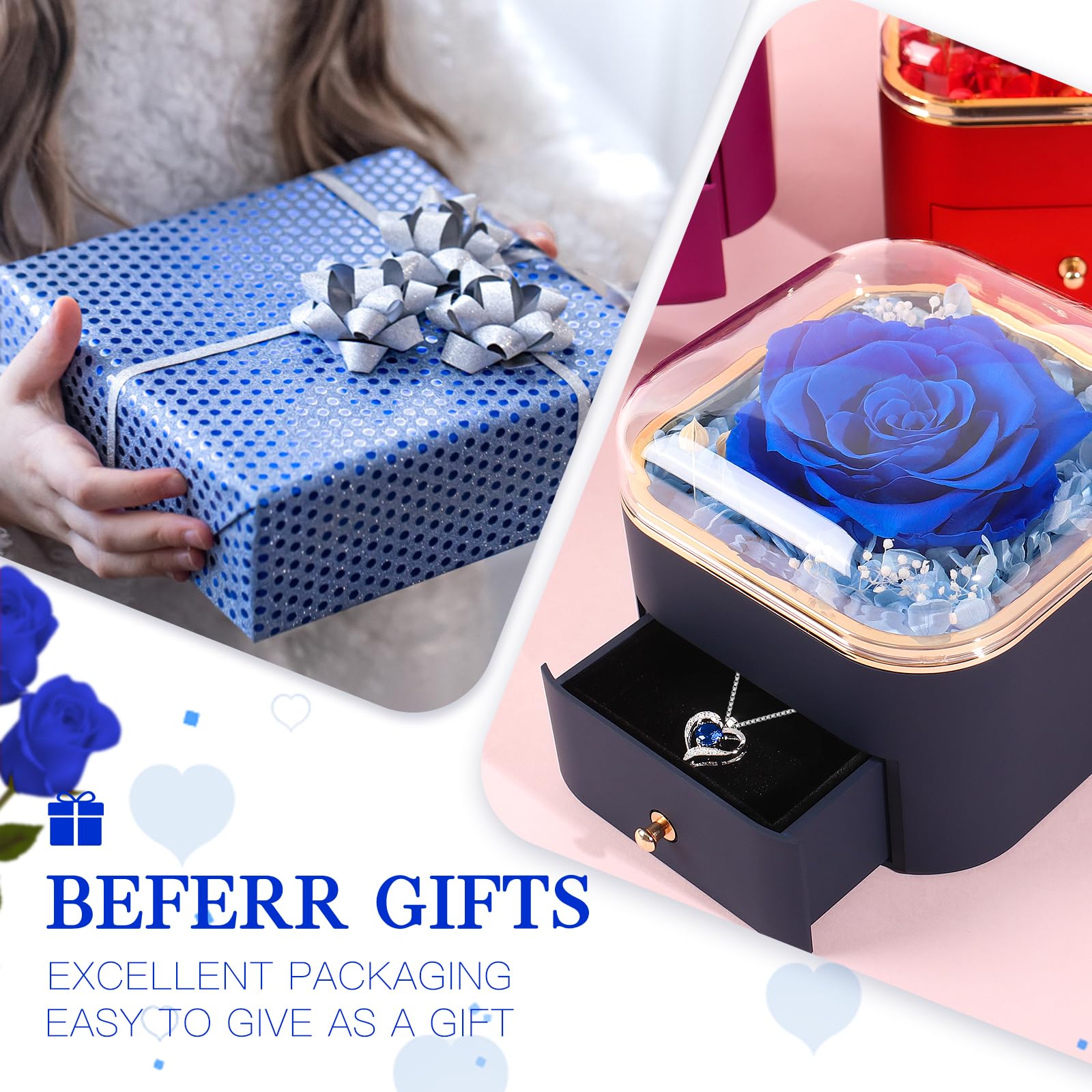 Beferr Mother's Day rose gift offers a graceful surprise