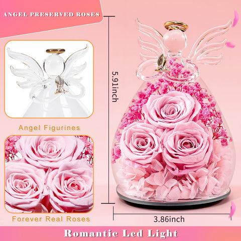 Beferr preserved rose lasts 3-5 years as a lasting keepsake.