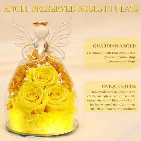 Beferr guardian angel design provides symbolic protection and comforting display.