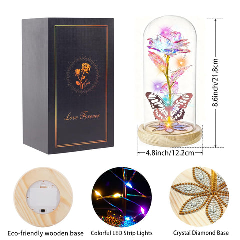 Beferr rose used as desk or nightstand decor with subtle elegance