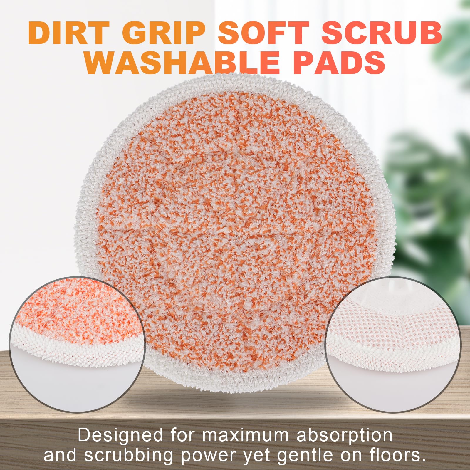BeiLan shark pad for spin mop with S7001 for versatile cleaning