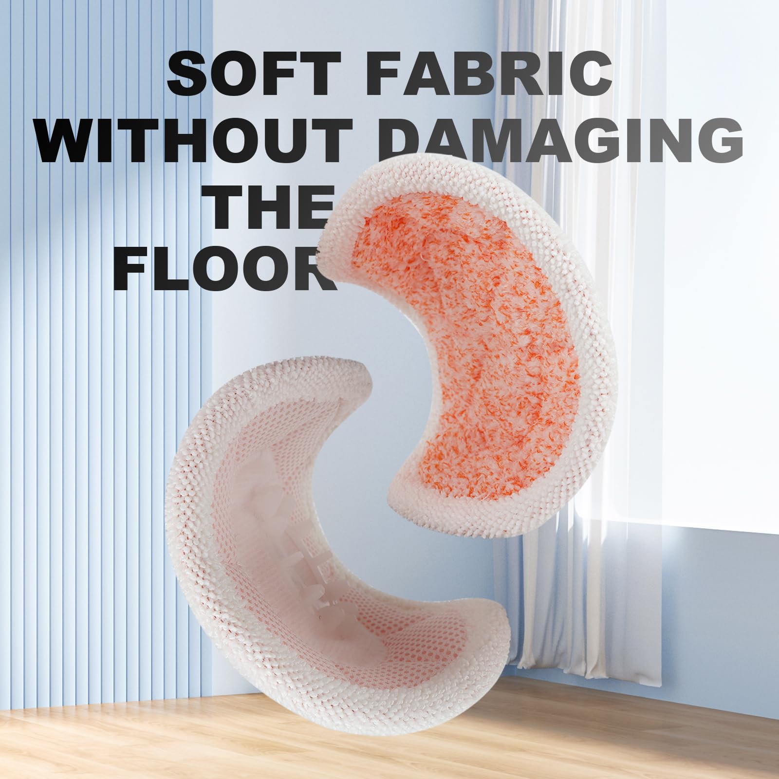 BeiLan shark pad spins on S7201 for efficient floor care