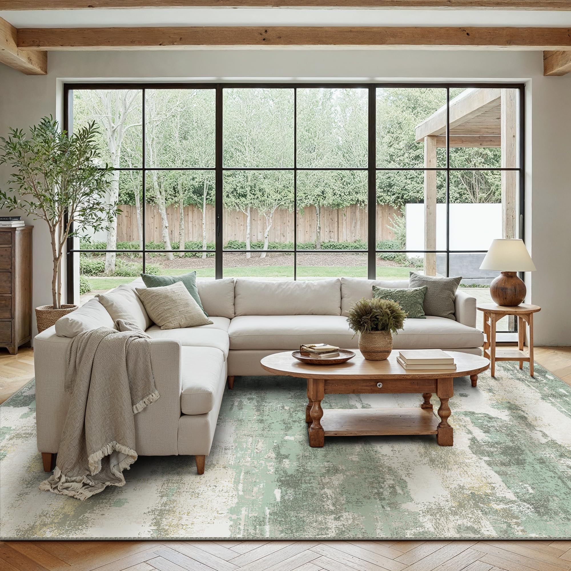 BEIMO low-pile rug with tender touch offers a soft underfoot experience.