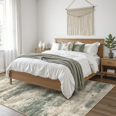 BEIMO rug with stain-resistant fibers for easy upkeep
