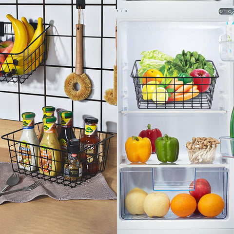 Beimu wire baskets with rustproof coating drain and store vegetables easily