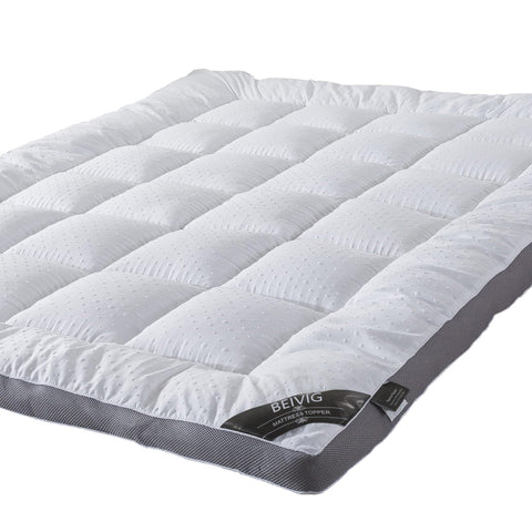 BEIVIG mattress topper full size overview with plush cloud-like comfort.