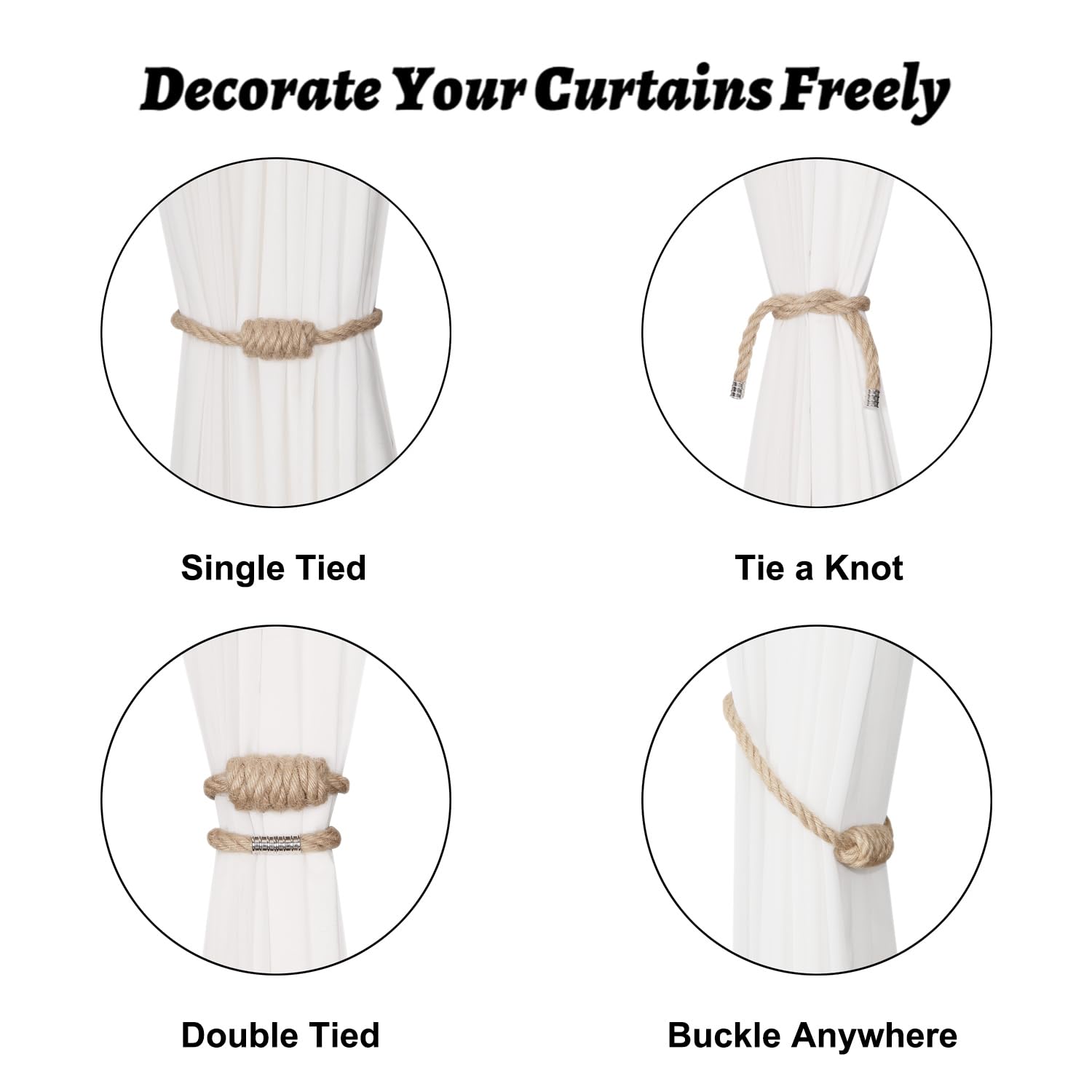 BEL AVENIR magnetic closure detail provides quick, tool-free curtain adjustment.