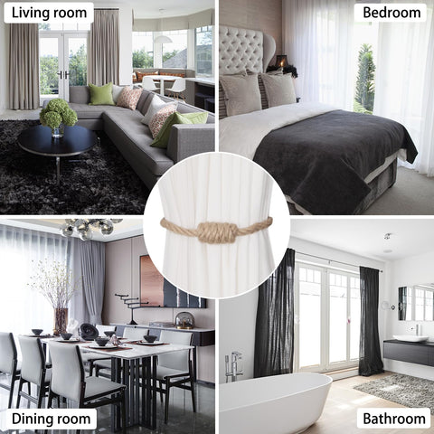 BEL AVENIR natural jute finish complements bohemian and modern interiors.