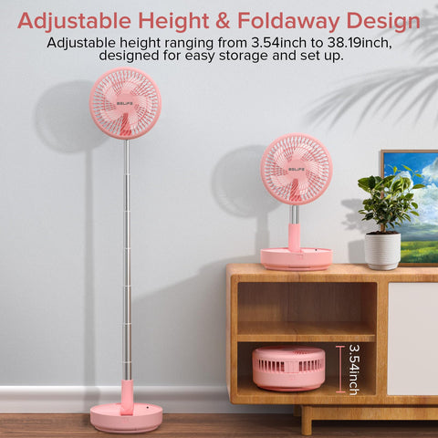 Belife X8 compact desk or floor fan for home or office.