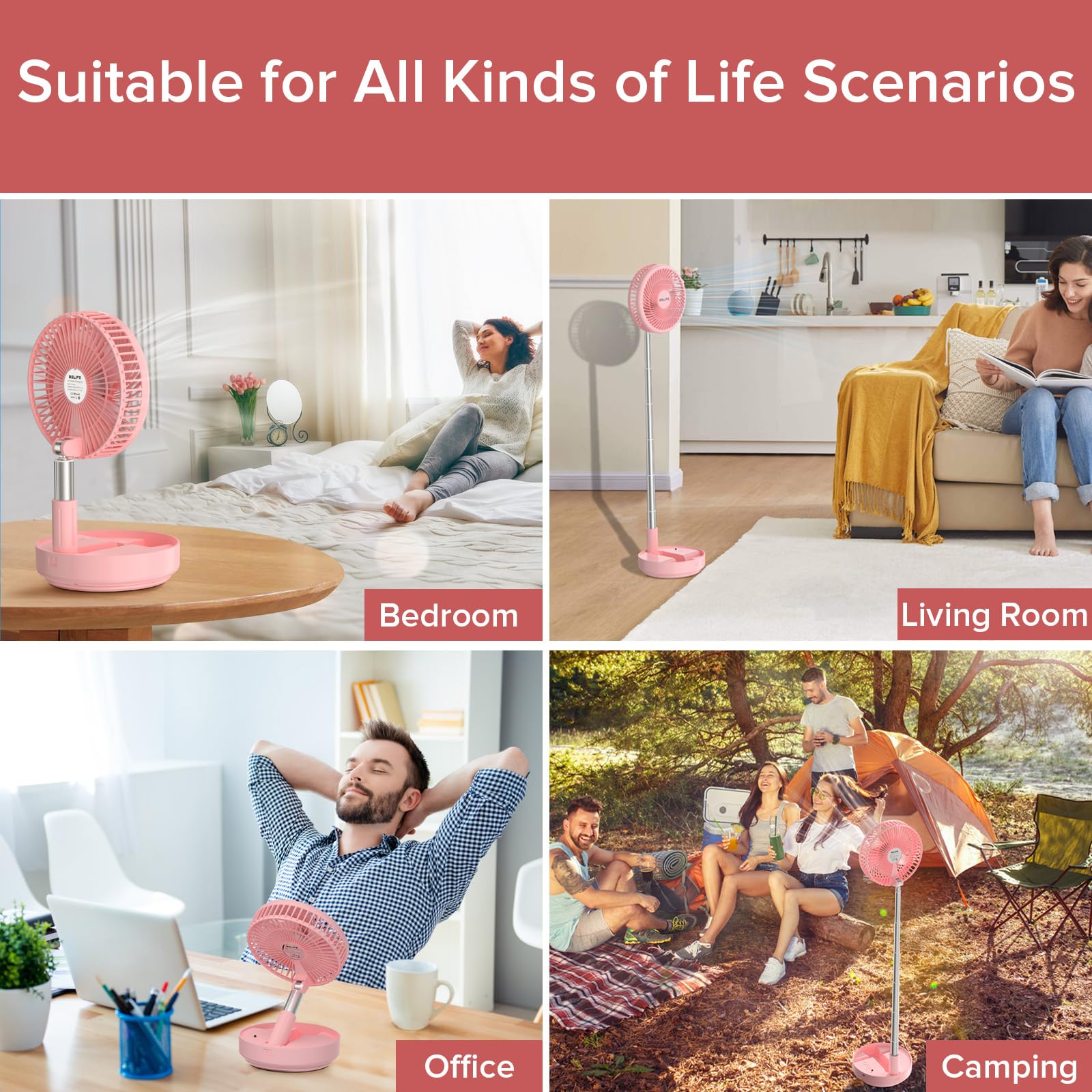 Belife X8 detachable cover and anti-slip base for easy cleaning and stability.