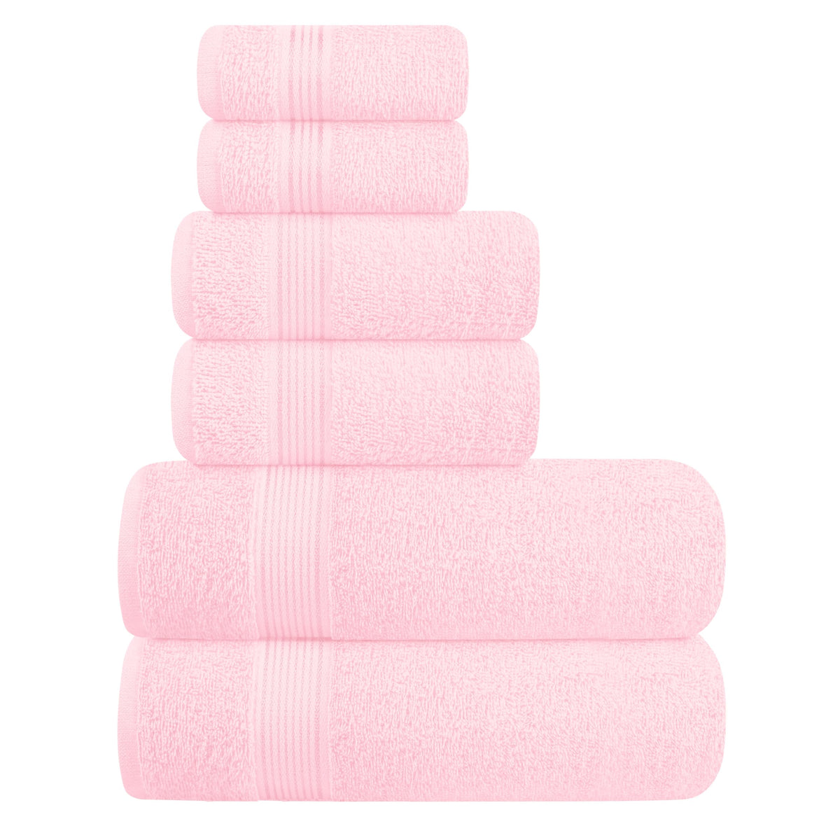 Belizzi Elvana bath towels 28x55 show plush softness and quick absorption.