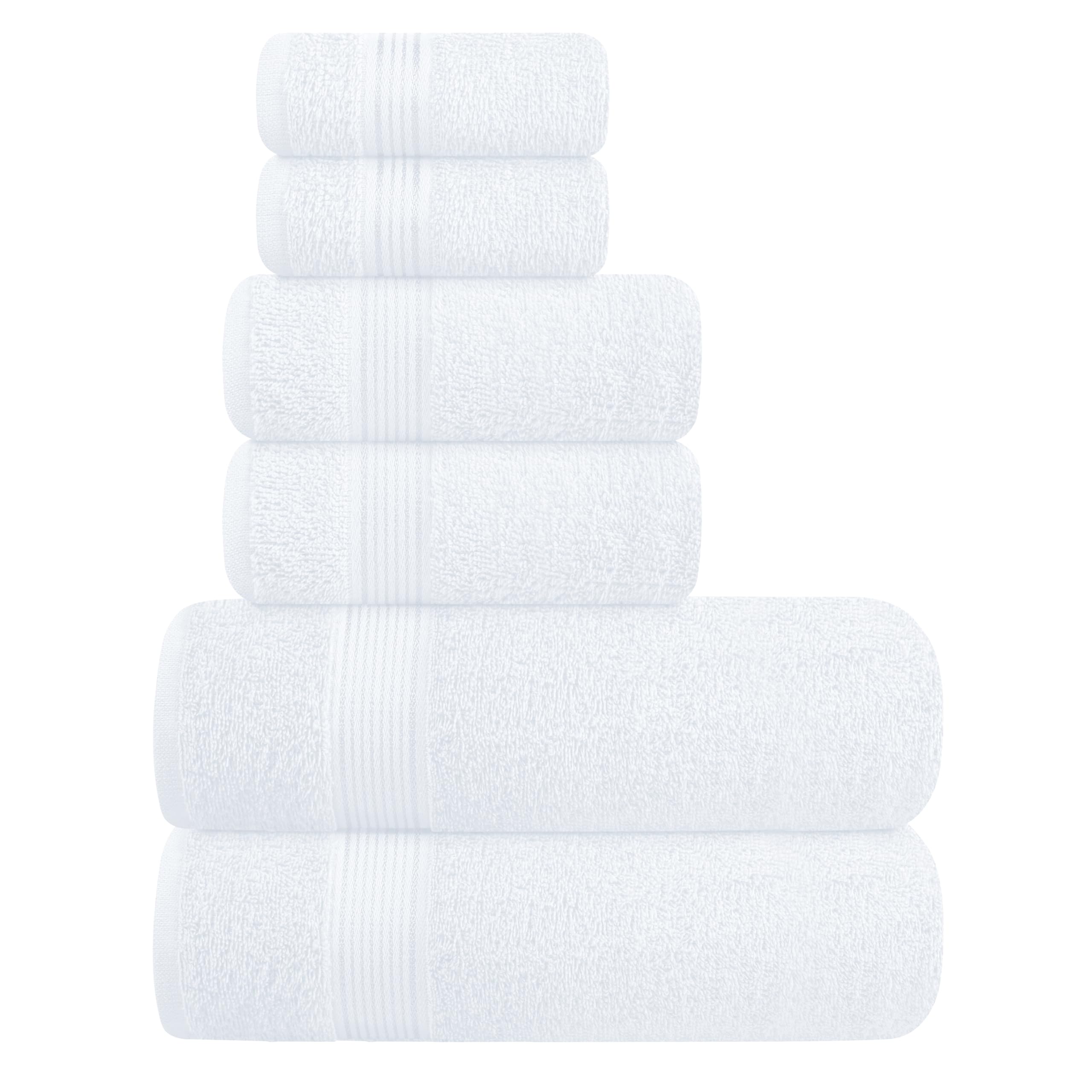 Belizzi Elvana bath towel 28x55 inches delivers plush softness for daily drying.