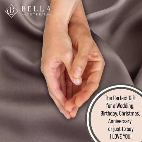 Bella Coterie stacked sheets showcase generous king-size depth