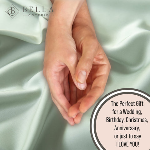 Bella Coterie Sea Glass care label and washing guidance