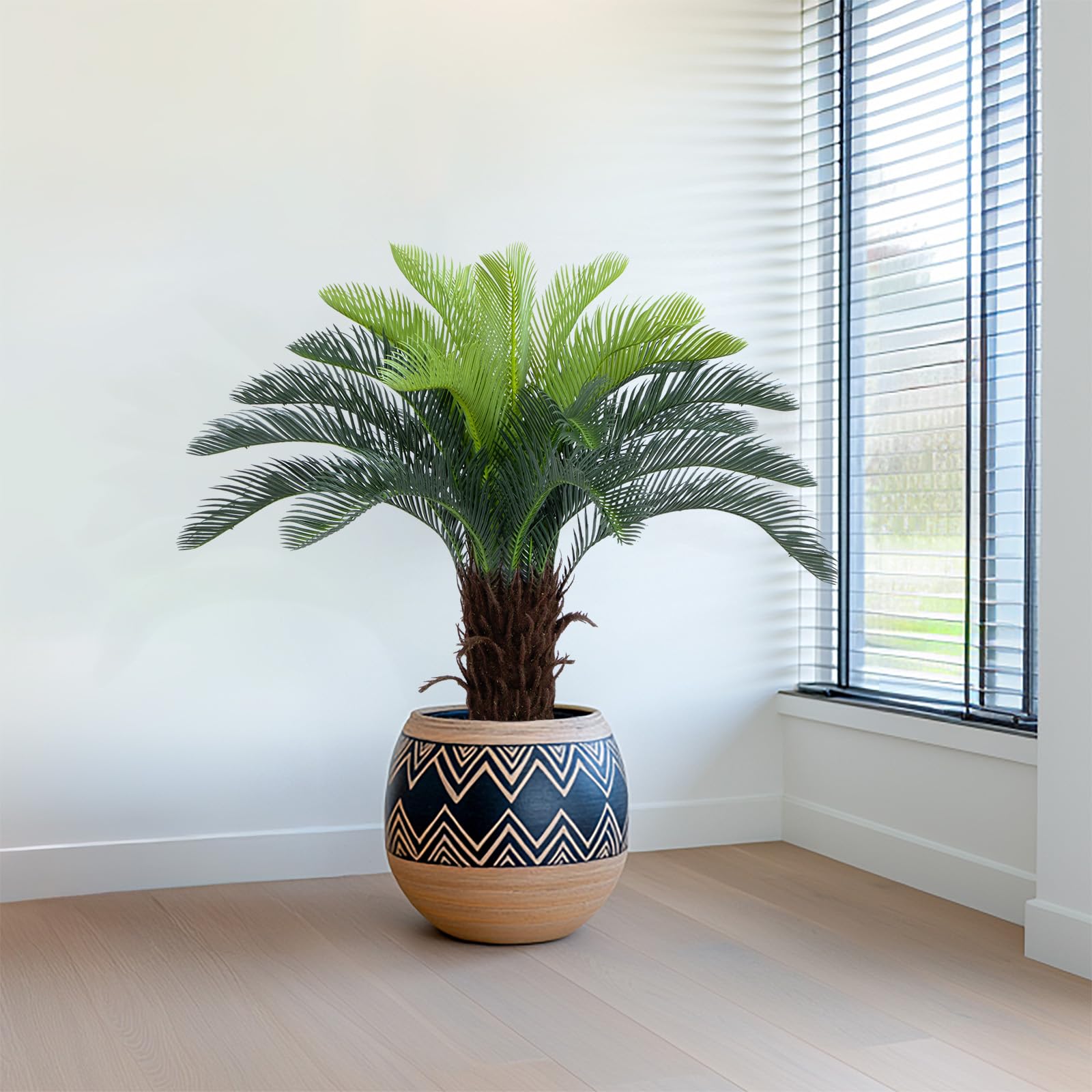 Bellacat front porch decor with vibrant greenery