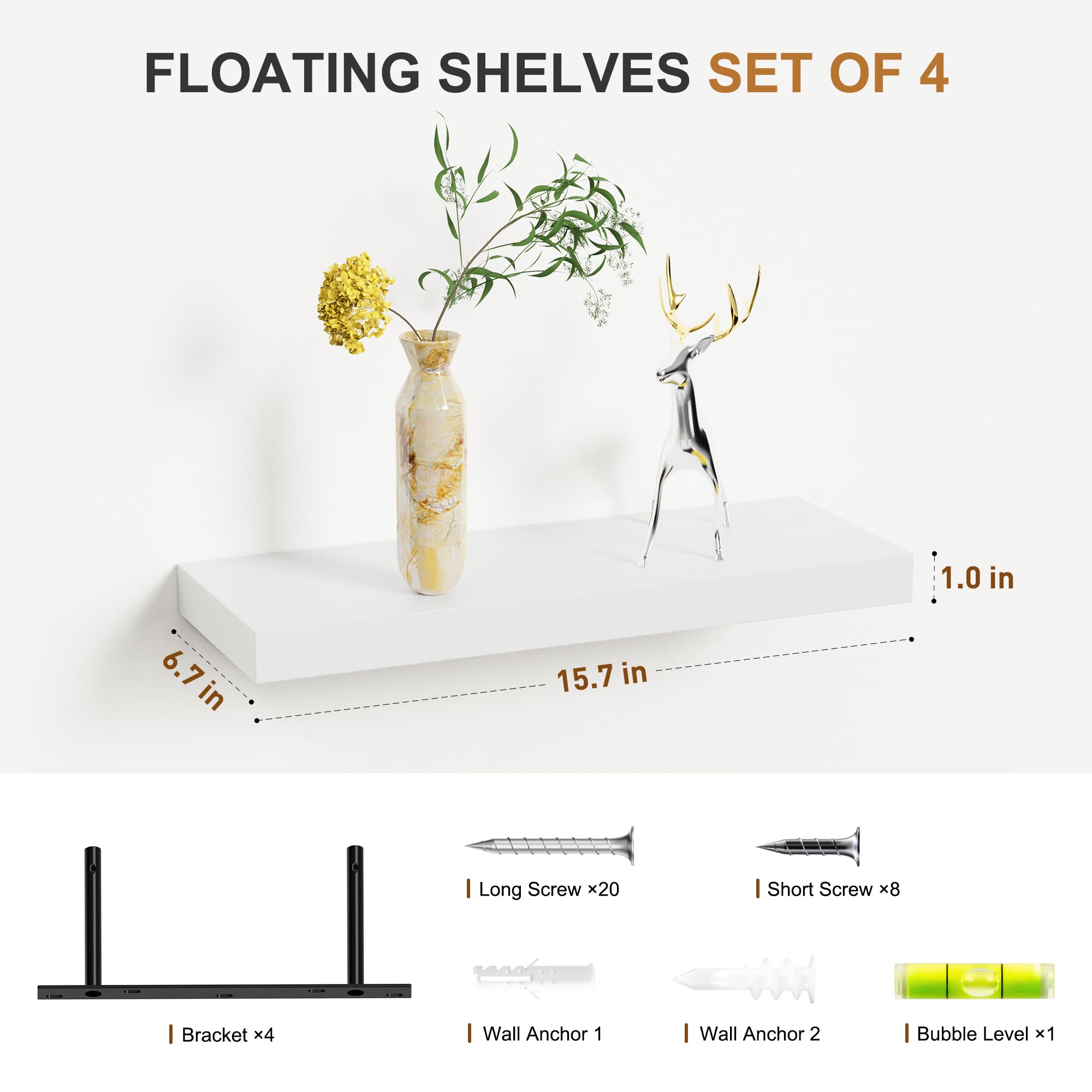 Bellsal living room shelf displays books and decor with modern charm.