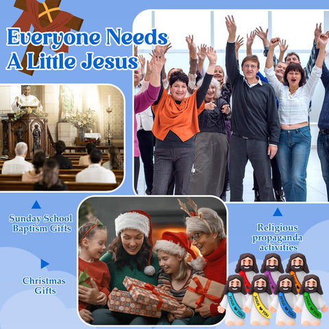 Bememo rubber Jesus dolls durable and long-lasting for events