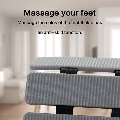 Bemiso bath mat drains water through strategically placed holes.