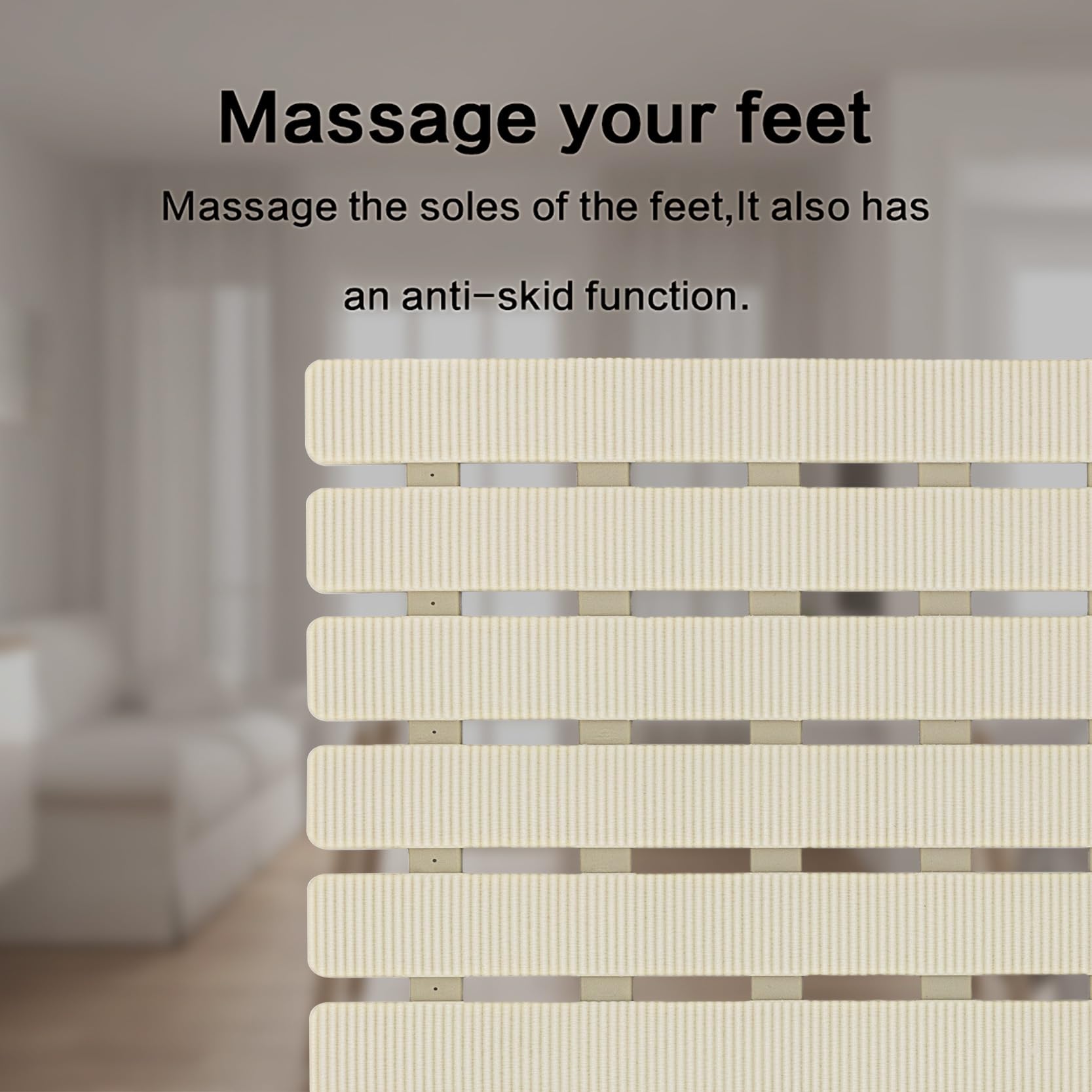 Bemiso bath mat made from eco-friendly materials for safe use.
