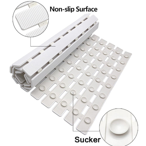 BEMISO drain holes enable quick water flow and faster drying after showers.