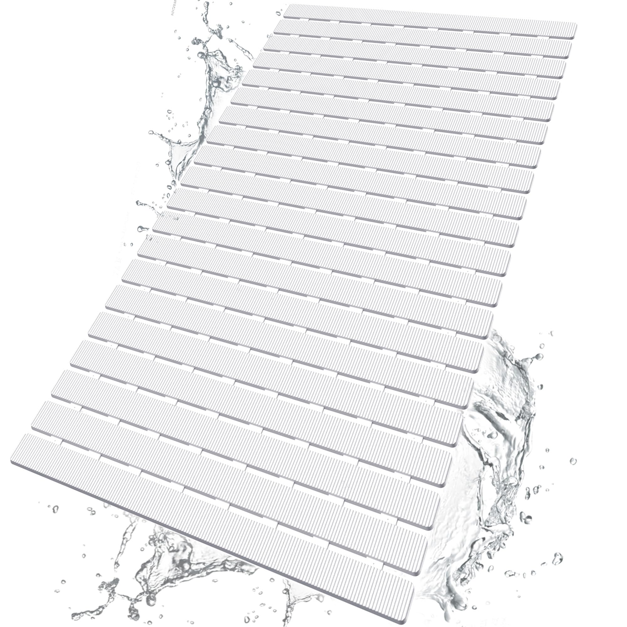 BEMISO shower mat with suction cups for secure footing during baths.