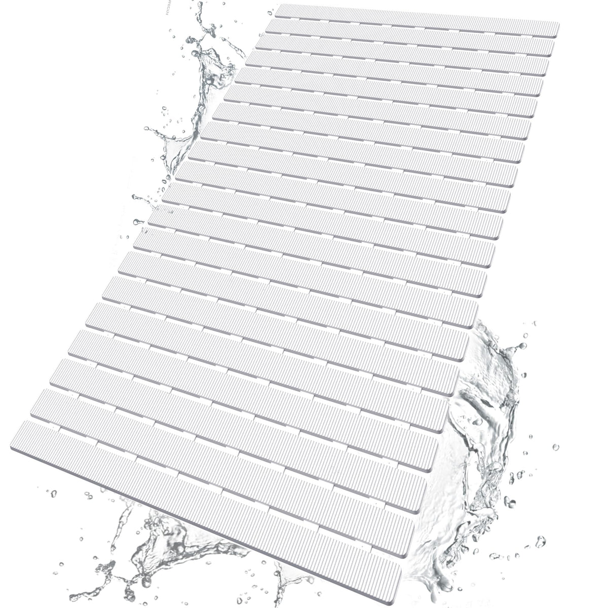 BEMISO shower mat with suction cups for secure footing during baths.