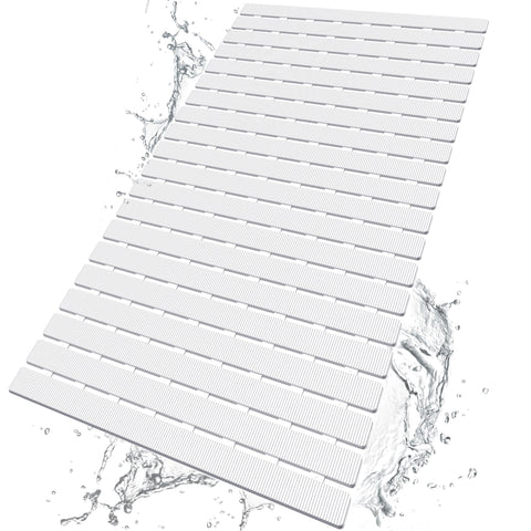 BEMISO shower mat with suction cups for secure footing during baths.