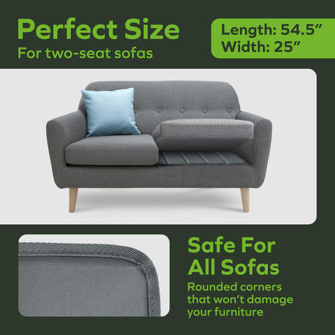 BEN'SHOME in-use shot with a person seated on a loveseat with board