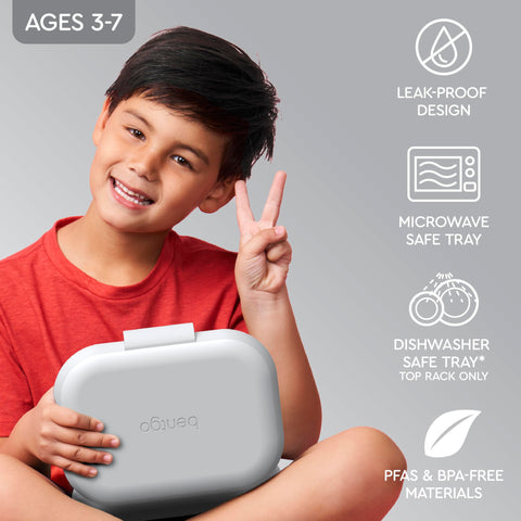 Bentgo Chill Kids 3.3-cup capacity supports kid-sized portions.