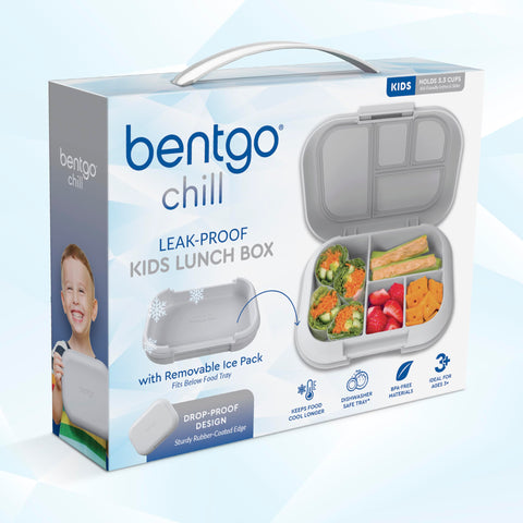 Bentgo Chill Kids durable rubberized outer shell resists drops.