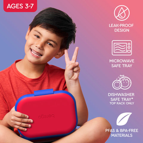 Bentgo Chill Kids leak-proof technology prevents spills during the day.