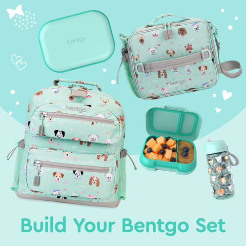 Compact Bentgo Chill fits backpacks for school or daycare.
