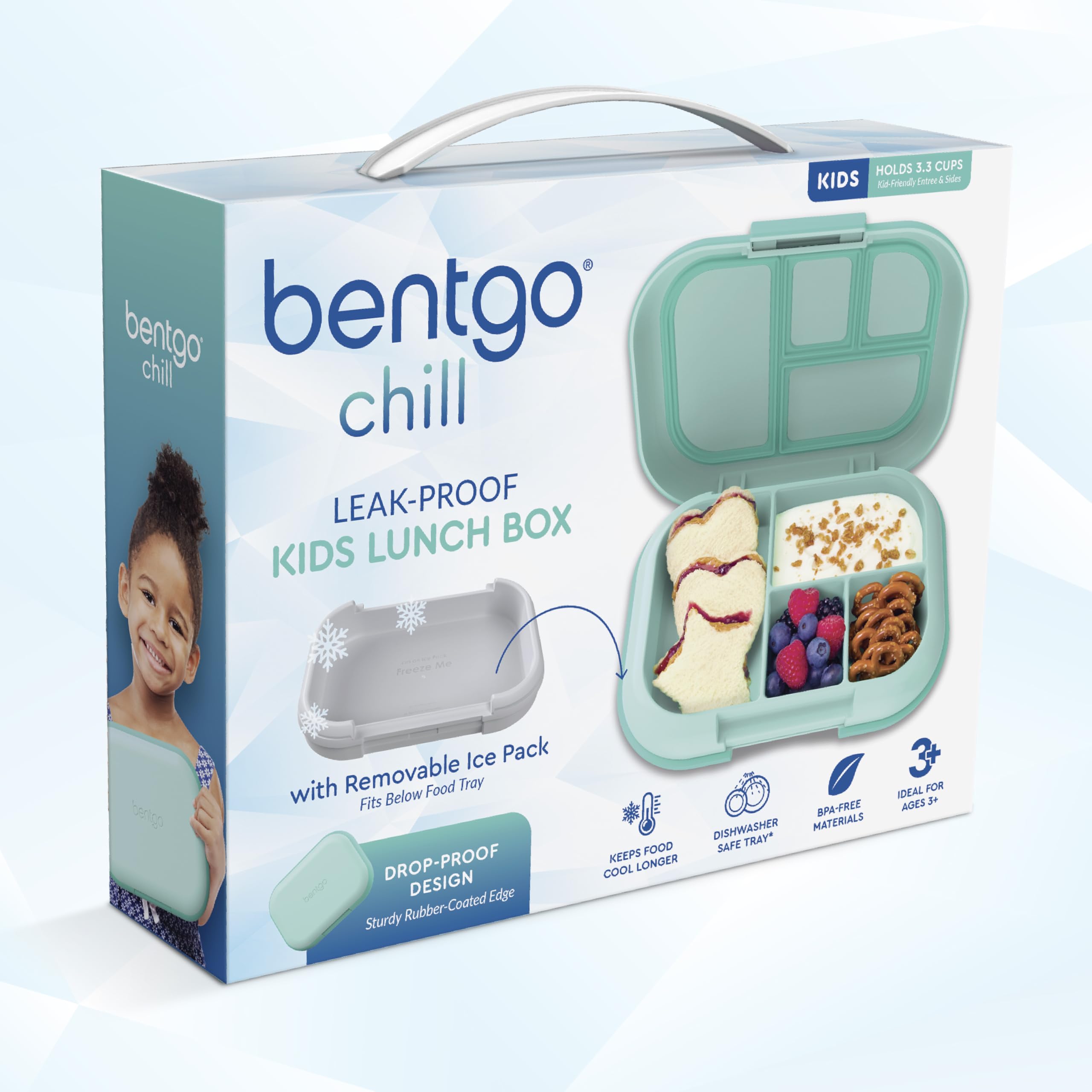 Easy-open latch supports independent use for ages 3 to 7.