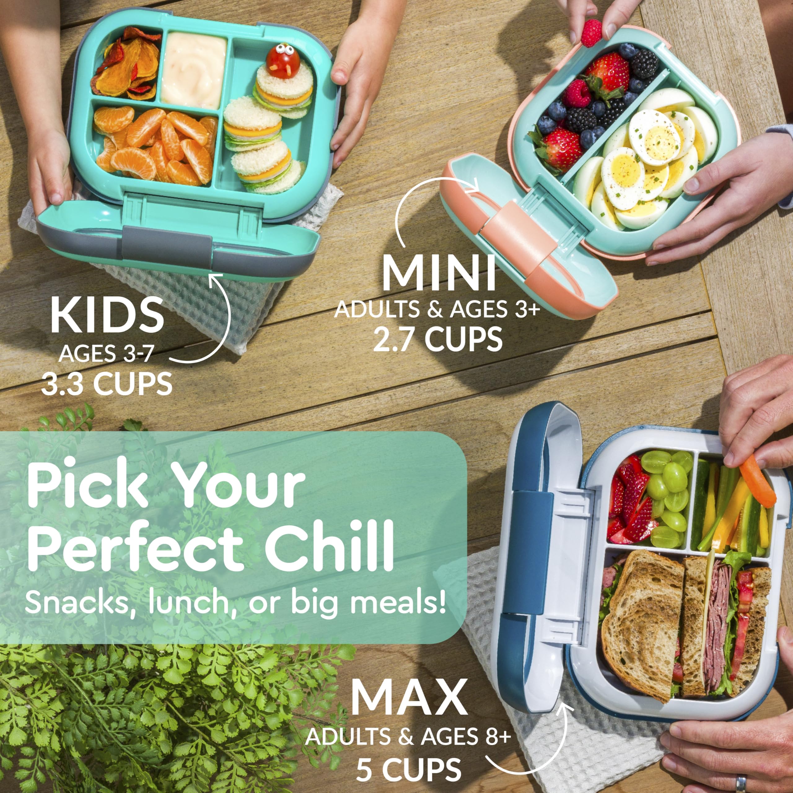 Bentgo Chill PFAS- and BPA-free construction for safer lunches.