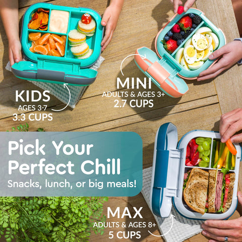 Bentgo Chill Kids PFAS- and BPA-free materials for safe meals.