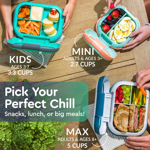 Bentgo Chill Kids top-rack dishwasher-safe for quick cleanup