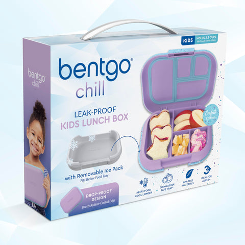 Bentgo Chill is perfect for school lunches and on-the-go meals.