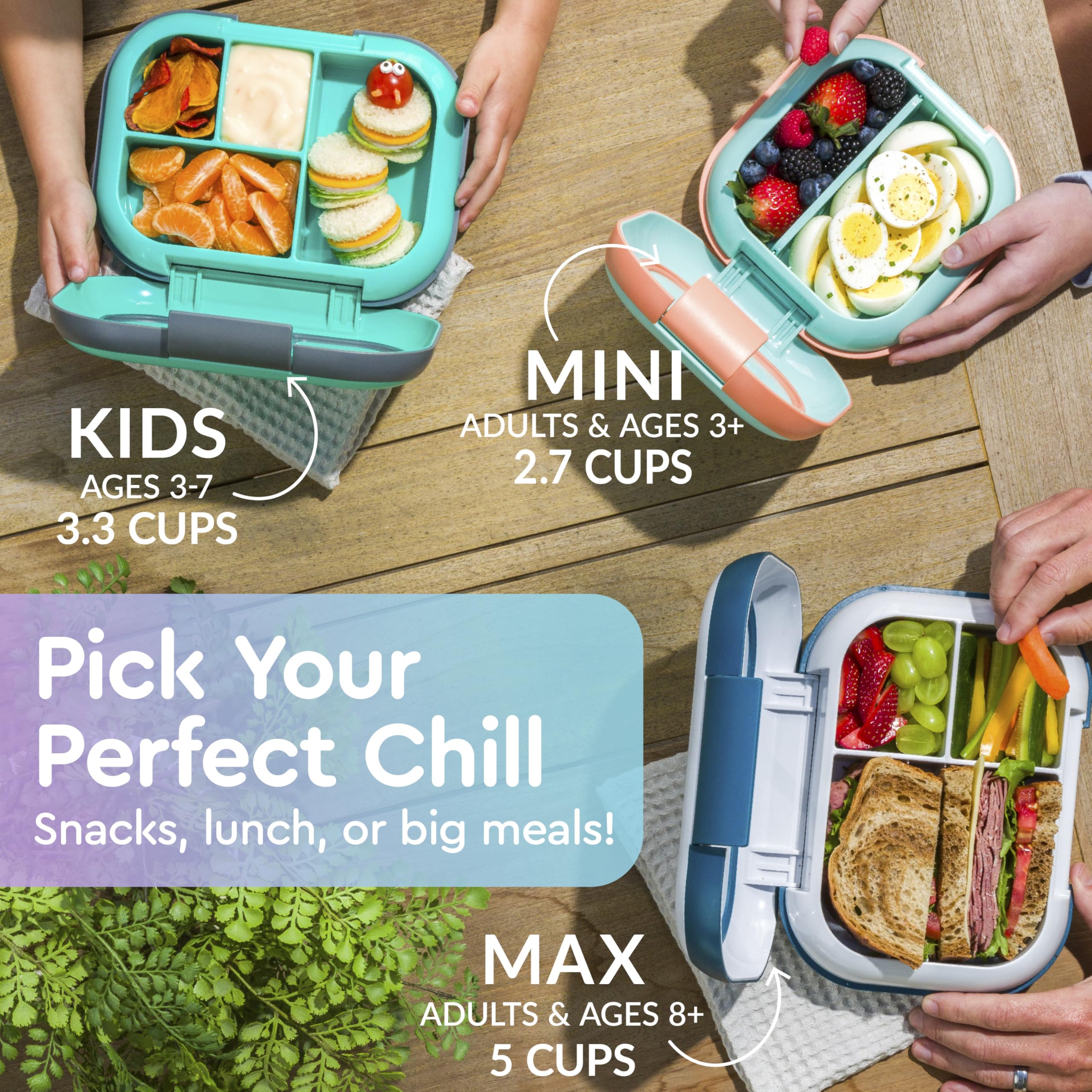 Bentgo Chill top-rack dishwasher-safe parts for easy cleaning.