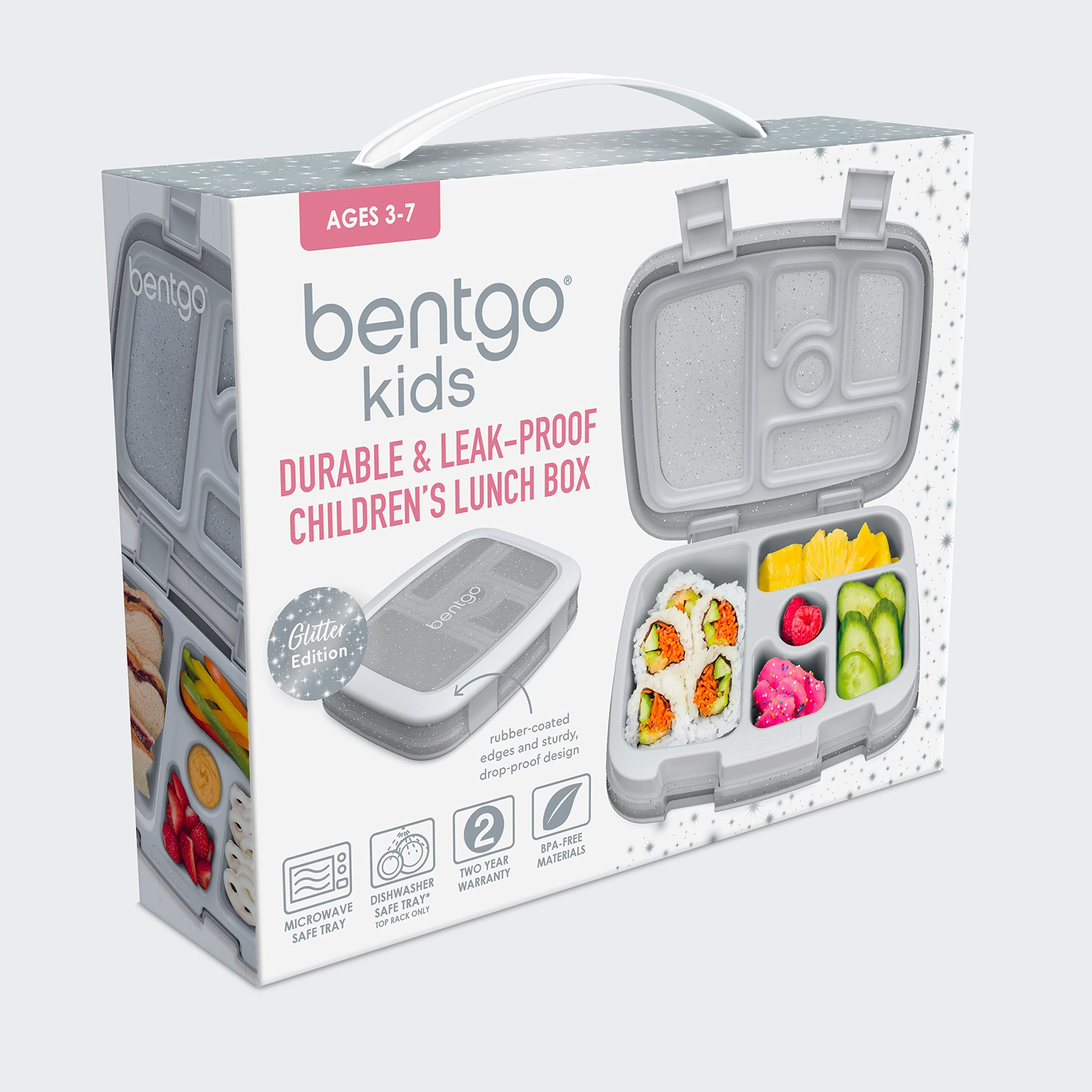 Bentgo Kids back-to-school use in backpack or tote for busy days.