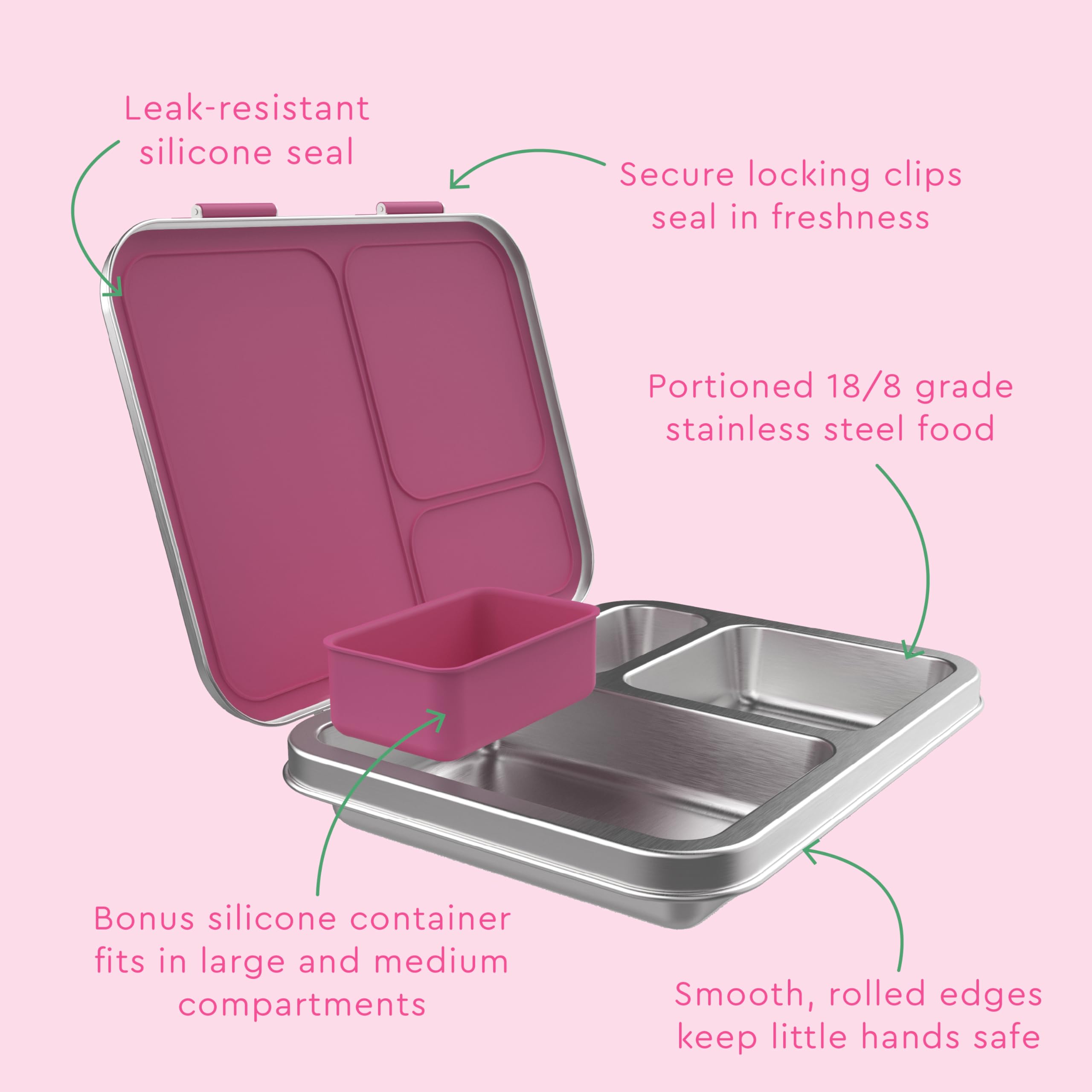 Bentgo Kids BPA-free design prioritizes safe, family-friendly lunch storage