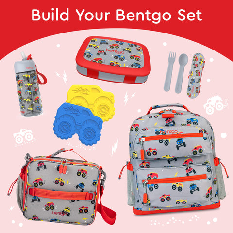 Bentgo Kids BPA-free materials ensure safe, reusable meal storage.