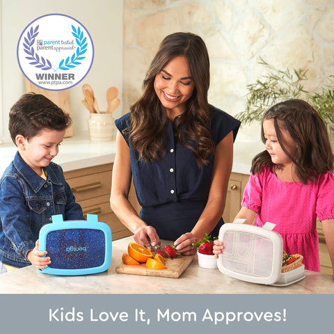Bentgo Kids drop-proof design built for active kids on the go.