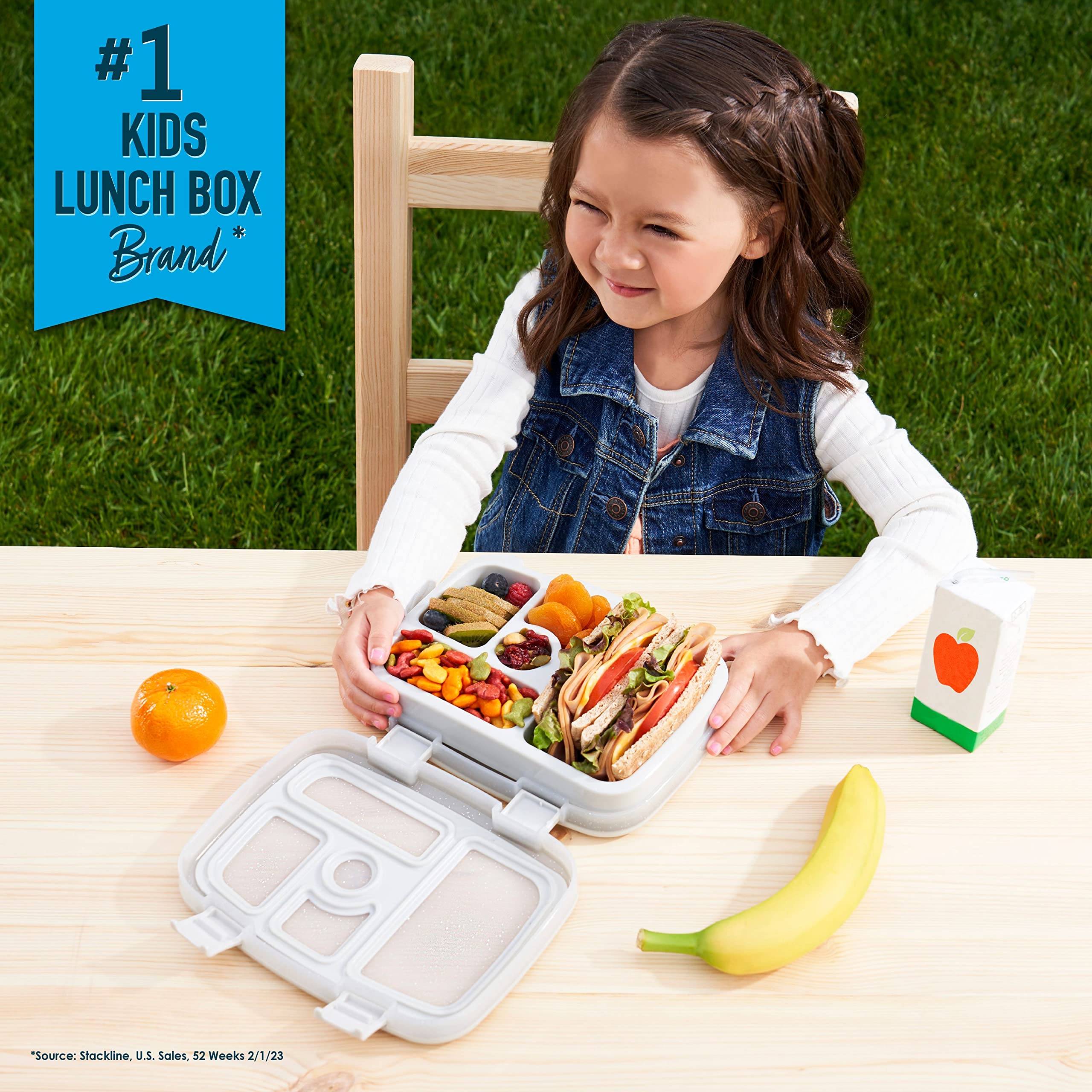 Bentgo Kids glitter edition lunch box with sparkling design for fun meals.