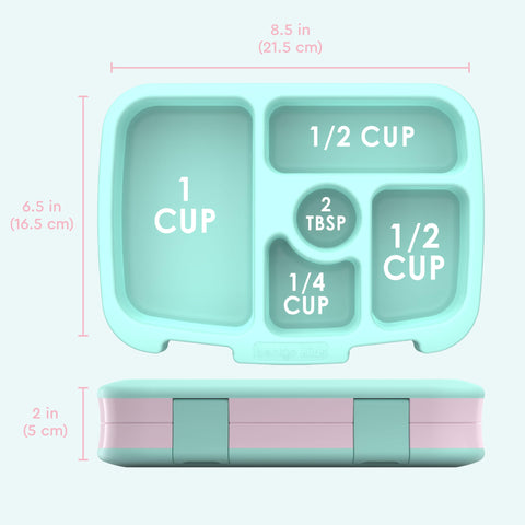 Bentgo Kids Leopard BPA-free materials ensure safe meal preparation.