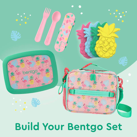 Bentgo Kids Lunch Bag built-in backpack attachment for easy integration
