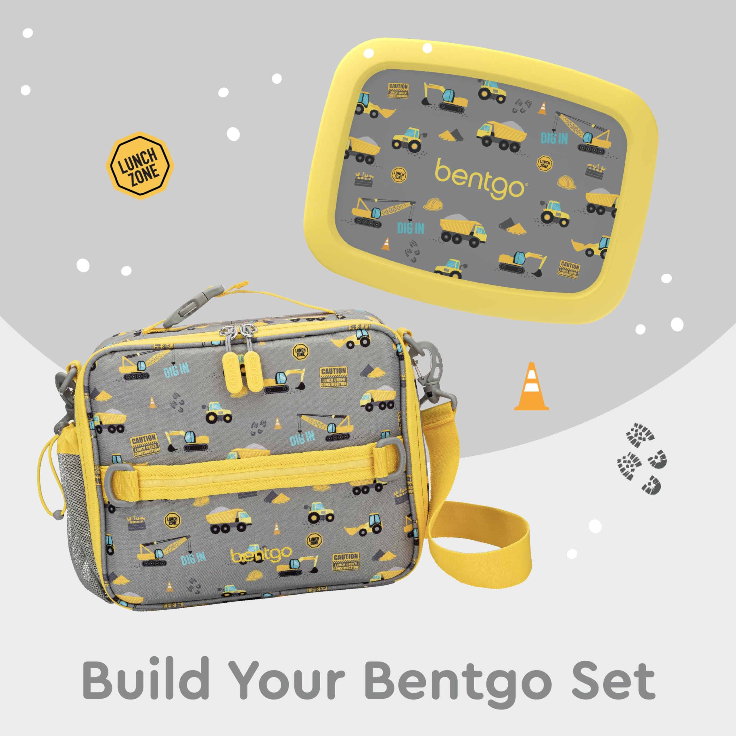 Bentgo Kids Lunch Bag buckle and D-ring for backpack.
