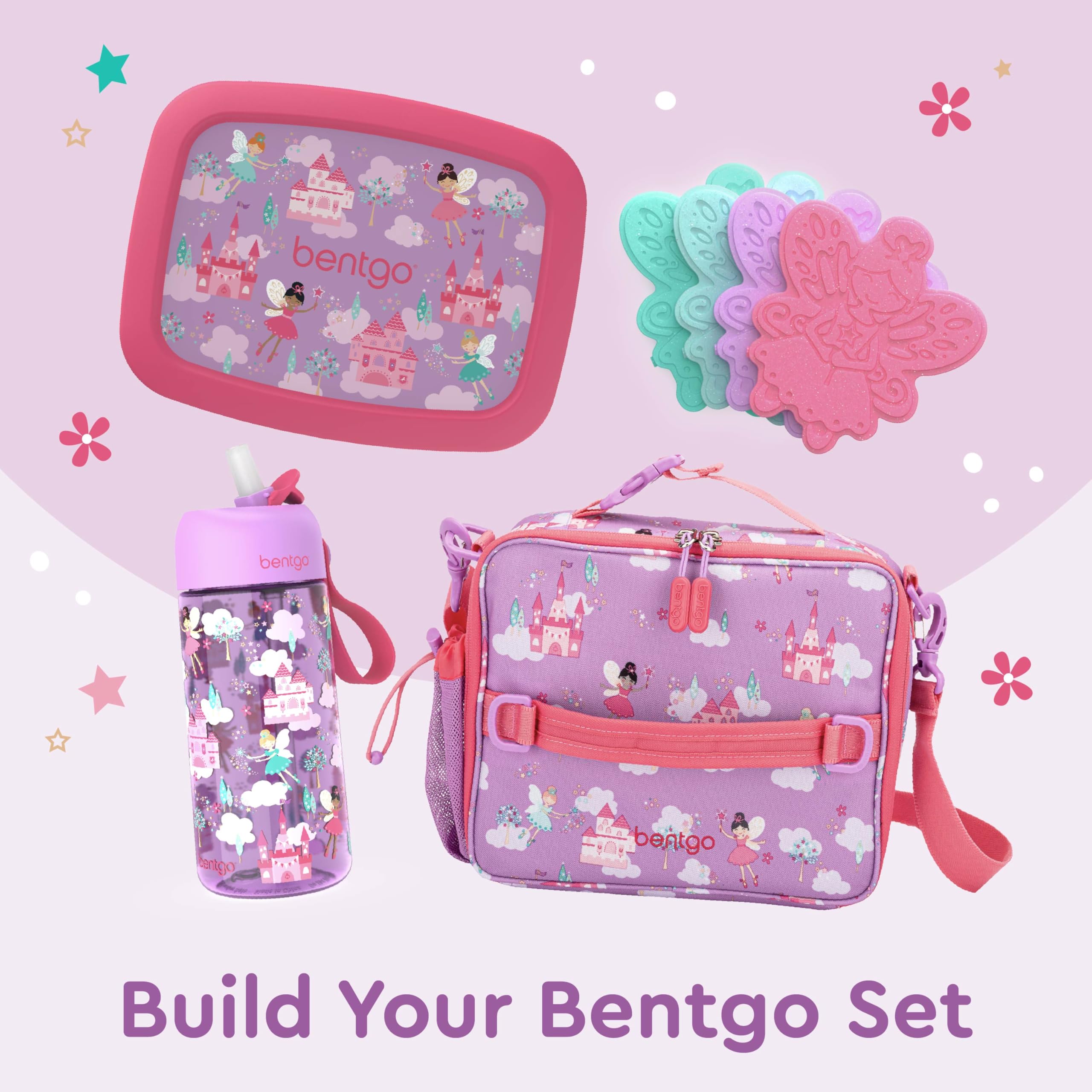 Bentgo Kids Lunch Bag buckle-and-D-ring for hands-free attachment.